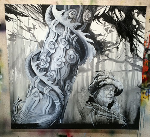 Lynette and the dragon