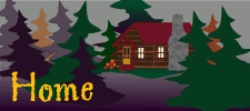 log cabin in the forest