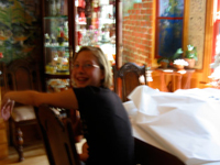TeJae in the drawing room